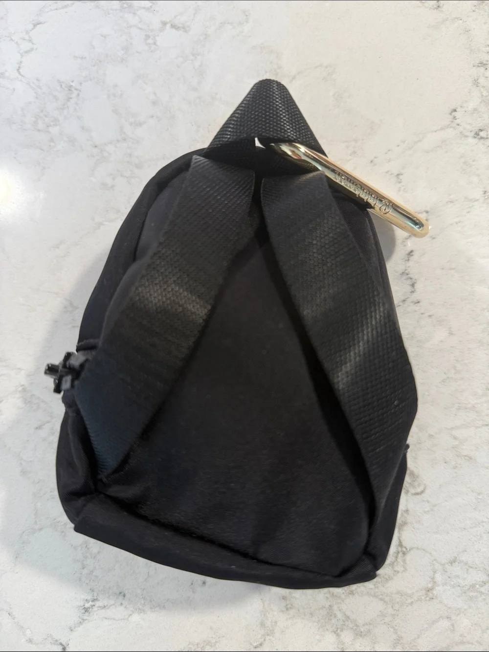 Lululemon backpack keychain charm